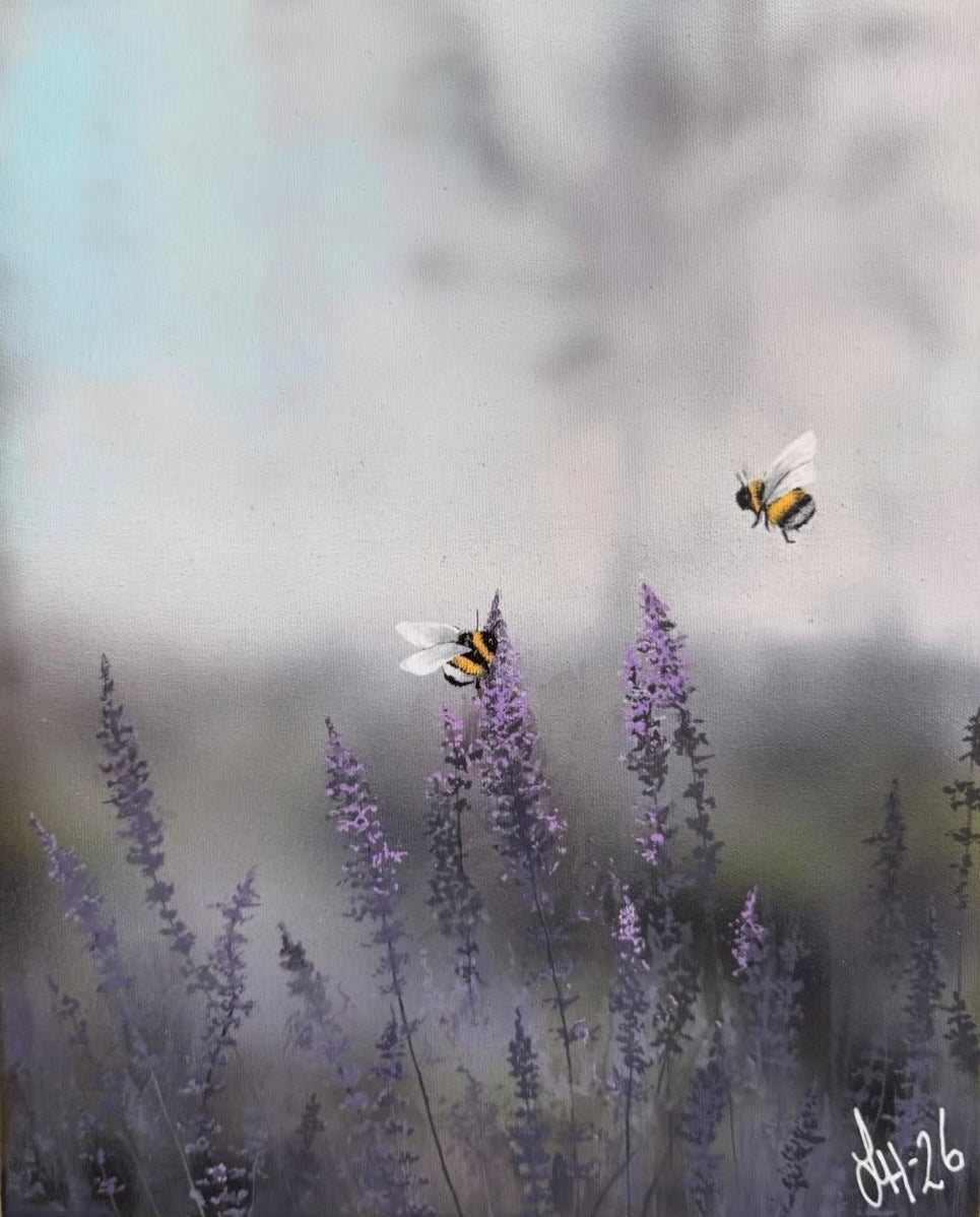 Humlor och lavendel